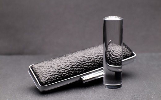 [ 宝石印鑑 ]水晶15mm 〜 そらのハンコ工房 〜