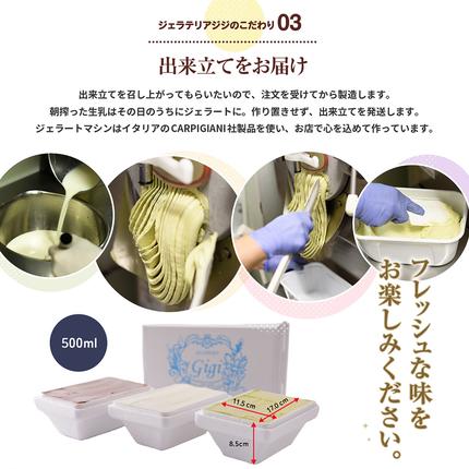 ジェラテリアGigiのイタリアンジェラート『静岡抹茶』2000ml【43108】