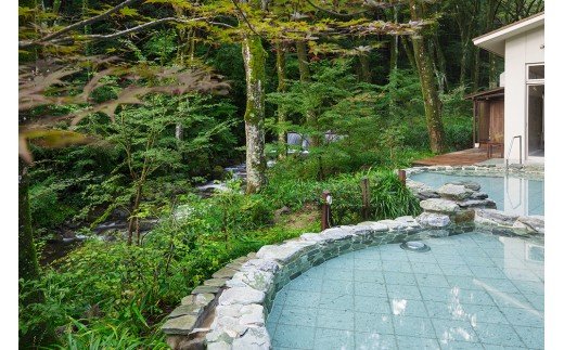 神奈川県南足柄市のふるさと納税 おんりーゆー　日帰り入浴券と食事券のセット[2名様]