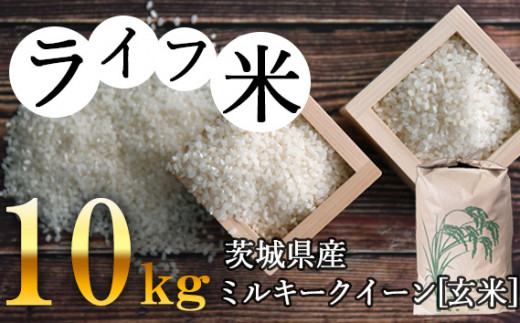 ミルキークィーン　10キロ玄米 楽天市場】米 玄米10kg藤本勝彦さんのミルキークイーン令和7年兵庫県