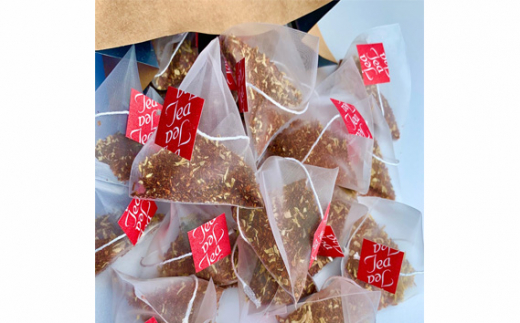 茨城県坂東市のふるさと納税 No.048 【100TB入 】濃いジンジャールイボスティー 無添加・無糖・無香料 ／ 有発酵レッドルイボス ノンカフェイン 茨城県