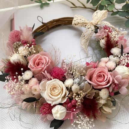 埼玉県春日部市のふるさと納税 AJ124-2    プリザーブドフラワー【ルポ】春日部市シュガーパイン