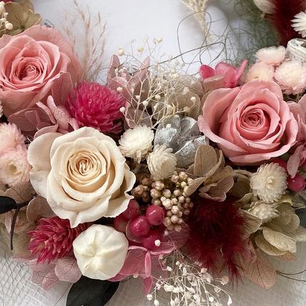 埼玉県春日部市のふるさと納税 AJ124-2    プリザーブドフラワー【ルポ】春日部市シュガーパイン