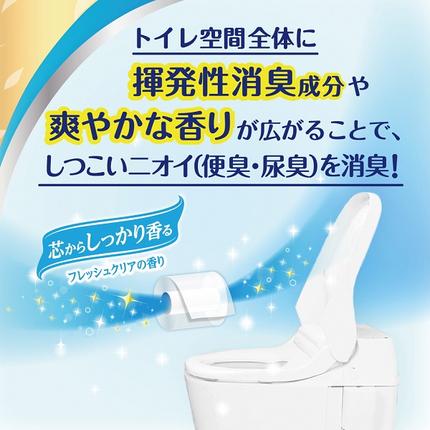 静岡県富士宮市のふるさと納税 0018-10-02 エリエール 消臭＋ トイレットティシュー しっかり香るフレッシュクリアの香り コンパクトダブル 8ロール×8パック 64ロール　1.5倍巻 37.5m トイレットペーパー ダブル パルプ100％ 消臭 防臭 日用品 消耗品 備蓄