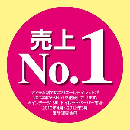 静岡県富士宮市のふるさと納税 0016-10-09 エリエール トイレットティシュー コンパクトシングル 8ロール×8パック 64ロール　1.5倍巻 82.5m トイレットペーパー シングル パルプ100％ 香りつき 日用品 消耗品 備蓄