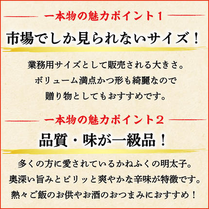 福岡県添田町のふるさと納税 かねふく【無着色】辛子明太子(一本物)700g [a7375] 藤井乾物店 ※配送不可：離島【返礼品】添田町 ふるさと納税