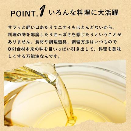 和歌山県美浜町のふるさと納税 【国産】大人気！こめ油 1500g×10本 | 松源 油 こめ油 米油 揚げ物 天ぷら オイル 米 コメ油 築野食品 お米 こめ こめあぶら1500g ※着日指定不可