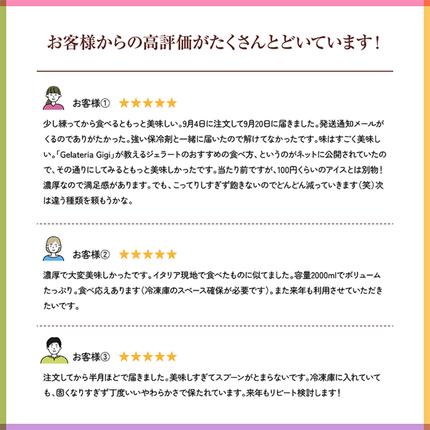 ジェラテリアGigiのイタリアンジェラート6種アソートセットカップサイズ【430031】