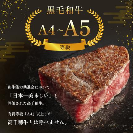 宮崎県五ヶ瀬町のふるさと納税 高千穂牛 サーロインステーキ 2枚