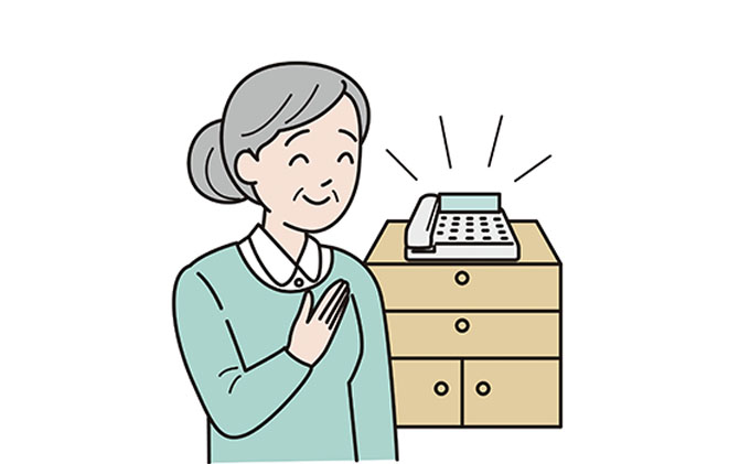 岐阜県関ケ原町のふるさと納税 みまもりでんわサービス（固定電話）（12か月）