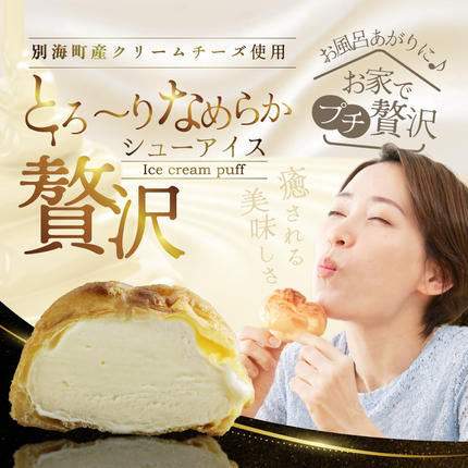 北海道別海町のふるさと納税 BETSUKAI濃厚シューアイス6個セット【NS0000011】