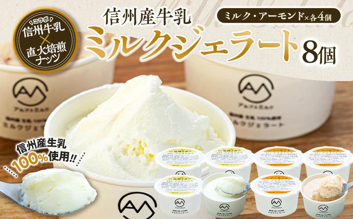 ジェラート ミルクジェラート アーモンドジェラート セット 詰め合わせ