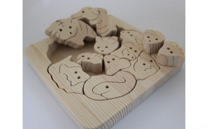 おもちゃ パズル 干支パズル 手作り ハンドメイド 干支 インテリア