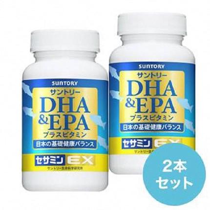 静岡県富士宮市のふるさと納税 0070-90-01 【まとめ発送】サントリーウエルネス DHA&EPA+セサミンEX 240粒 (約60日分) ×2本