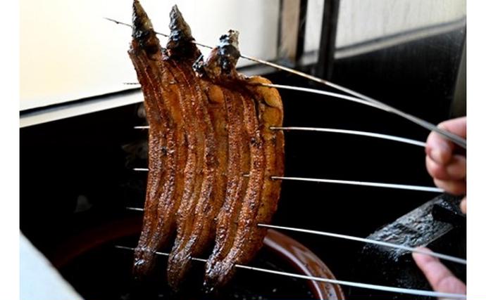 岐阜県関ケ原町のふるさと納税 12ヶ月定期便 三河一色産 備長炭手焼き 昭和9年創業 魚しげのこだわりのうなぎ 蒲焼 2切れ×3パック