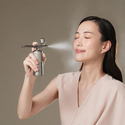 茨城県つくばみらい市のふるさと納税 LINKA クリスタルミスト エアースプレー LINKA リンカ 美顔器 美容 エステ エアブラシ スキンケア 保湿 ミスト [EV10-NT]