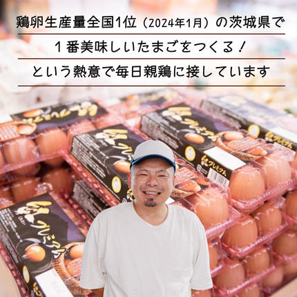 茨城県つくばみらい市のふるさと納税 【 定期便 】【 全6回 コース 】紅プレミアム 卵 30個 （ 25個 入り ＋ 割れ保障 5個 ） 独自飼料 濃厚 おいしい玉子 玉子 たまご サンサンエッグ タンパク質 [CX07-NT]