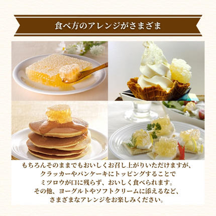 岡山県鏡野町のふるさと納税 巣蜜(ハンガリー産)200g（4216）【006-a084】