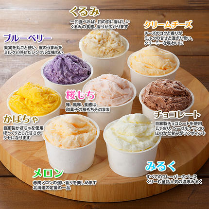 北海道弟子屈町のふるさと納税 1333.アイスクリーム ジェラート 食べ比べ 8個 アイス A セット 手作り 北海道 弟子屈町