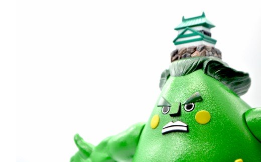 こまき山ソフビフィギュア(彩色版)[033S01] / 愛知県小牧市 | セゾンの