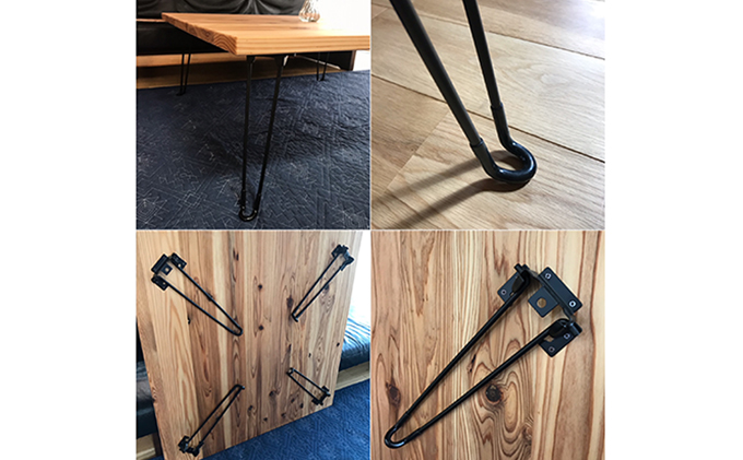 岡山県里庄町のふるさと納税 折りたためる 無垢 ローテーブル (サイズ75×75×32.5）【配達不可：離島】 雑貨 日用品