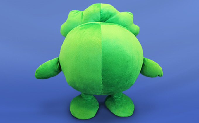 里庄町イメージキャラクター「里ちゃん」ぬいぐるみ 里庄町 里ちゃん